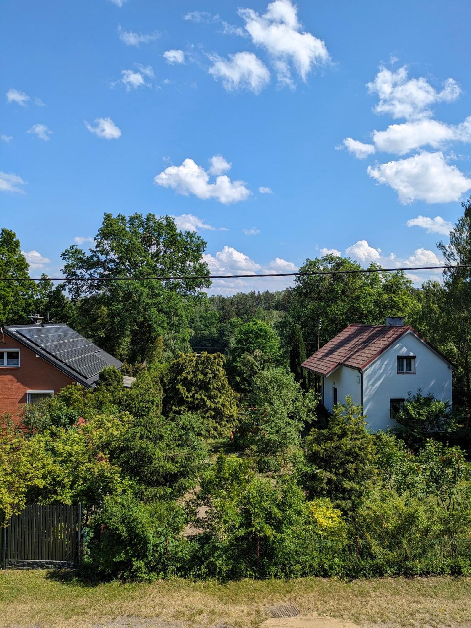 Rozany Ogrod - Dom Pod Lasem, Z Widokiem Na Jezioro I Kominkiem, Rowery, Lodka, Rowerek Wodny Villa Przezmark Exterior photo